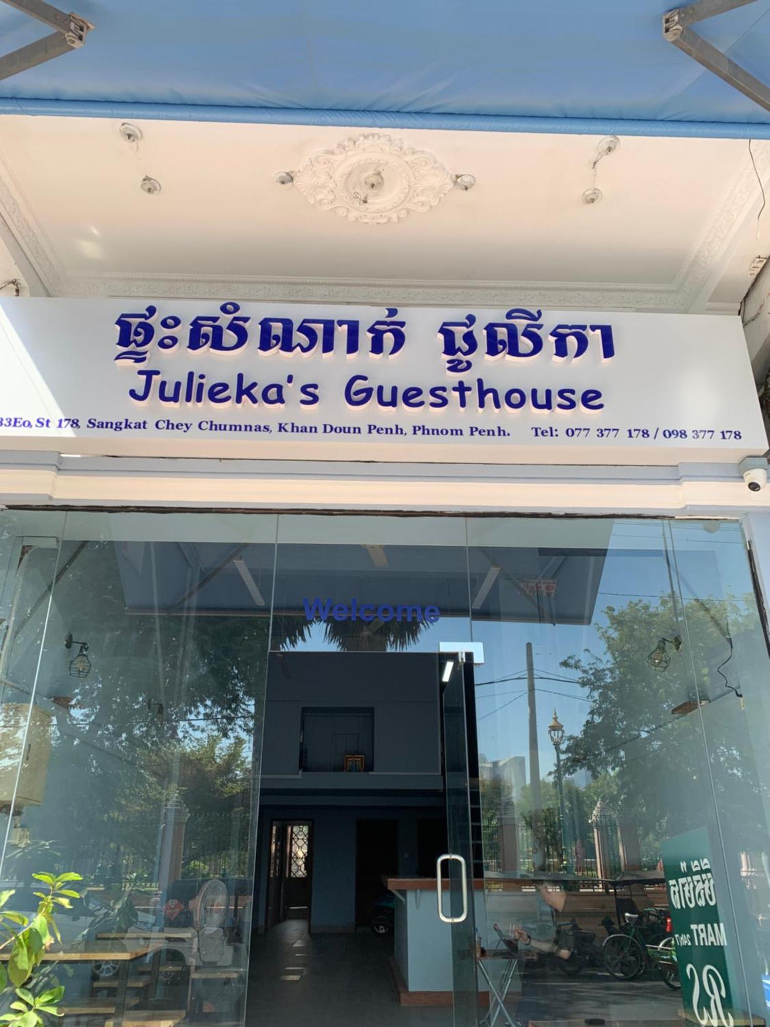 Julieka'S Guesthouse Phnom Penh Exterior foto